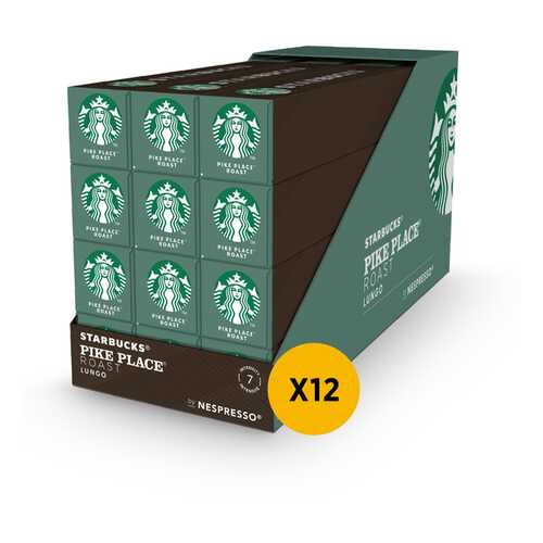 STARBUCKS Pike Place Roast кофе молотый в капсулах для системы Nespresso, 12 шт в Билла