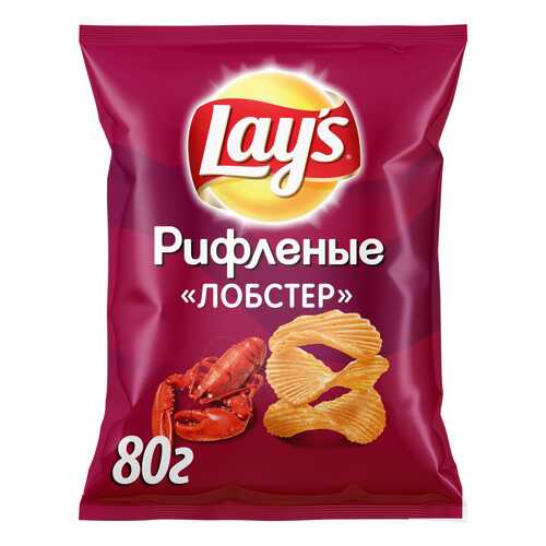 Картофельные чипсы Lay's лобстер 80 г в Билла