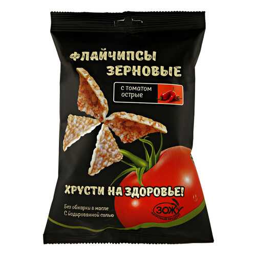 Флайчипсы зерновые с томатом острые 40 г в Билла