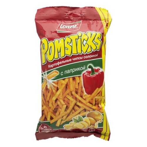 Картофельные чипсы соломкой Lorenz pomsticks с паприкой 100 г в Билла