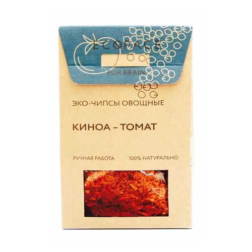 Эко-чипсы овощные For Brain киноа-томат 40 г в Билла