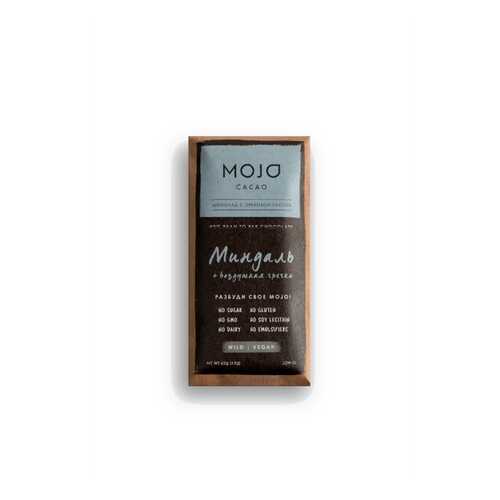 Горький шоколад 72% Mojo Cacao с шоколадно-ореховой пастой со вкусом миндаль в Билла