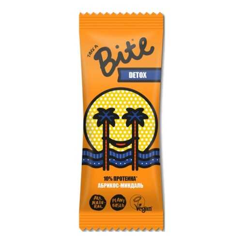 Батончик Bite фруктово-ореховый детокс абрикос-миндаль 45 г в Билла