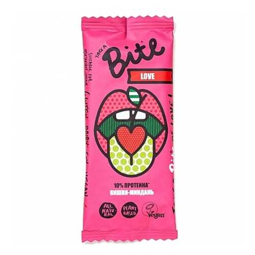Батончик орехово-фруктовый Take a Bite вишня-миндаль 45 г в Билла