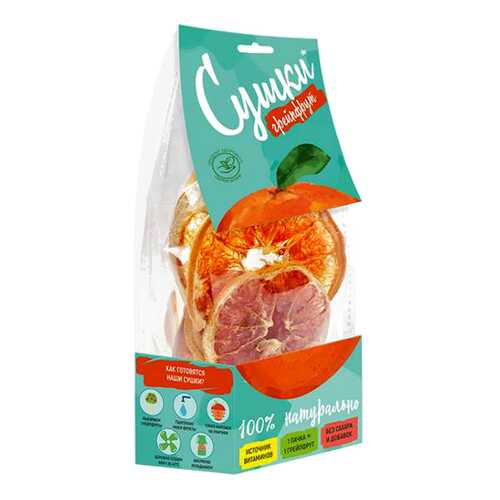 Чипсы фруктовые Биопродукты сушки грейпфрут в Билла