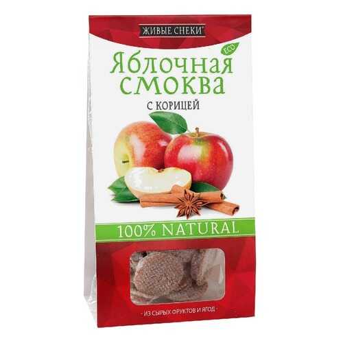 Смоква Живые снеки яблочная с корицей 60 г в Билла