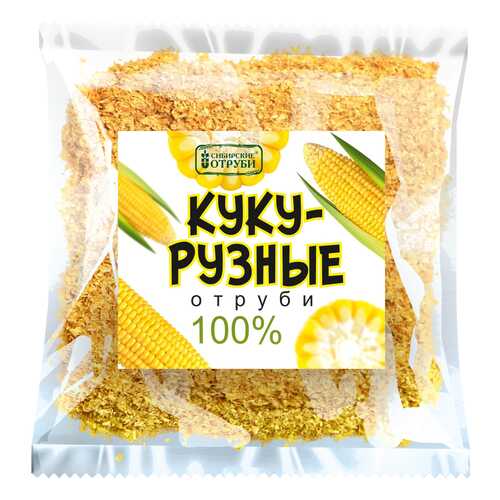 Сибирские отруби Сибирская клетчатка кукурузные натуральные 180 г в Билла