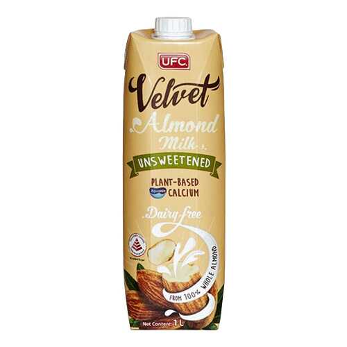 Миндальный напиток UFC Velvet Unsweetened без сахара 1000 мл в Билла