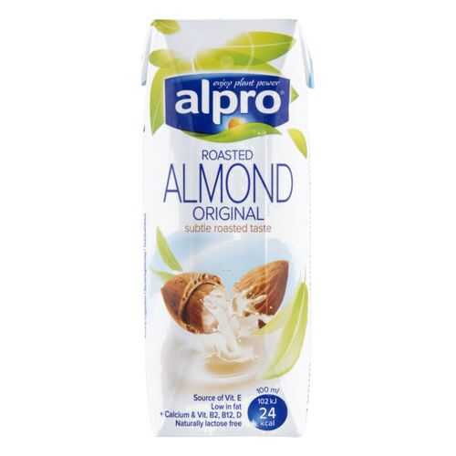 Напиток миндальный Alpro обогащенный кальцием и витаминами 250 мл в Билла