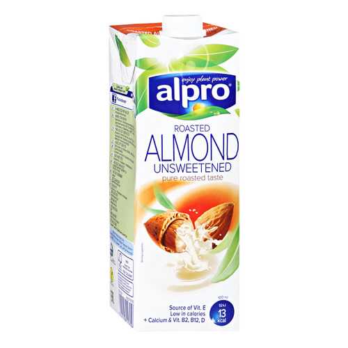 Напиток миндальный без сахара Alpro обогащенный кальцием и витаминами 1 л в Билла
