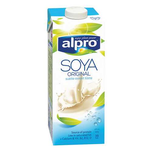 Напиток соевый Alpro обогащенный кальцием и витаминами с кальцием 1 л в Билла