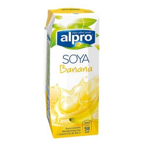 Напиток соевый Alpro с кальцием банановый 1 л в Билла