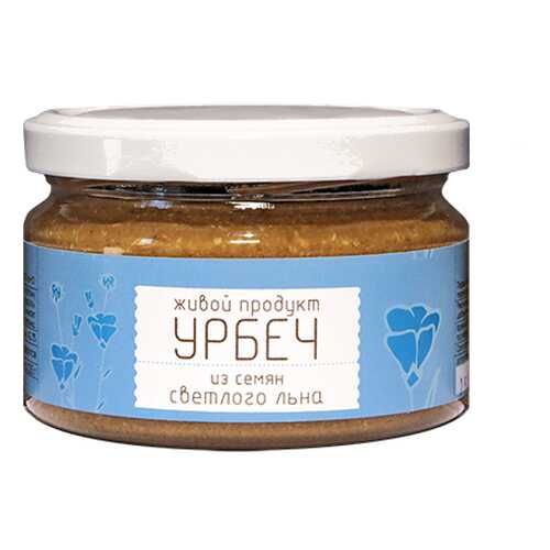 Урбеч из семян светлого льна Живой продукт 965 г в Билла