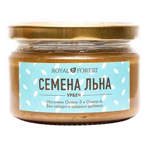 Урбеч Royal Forest из белого льна в Билла