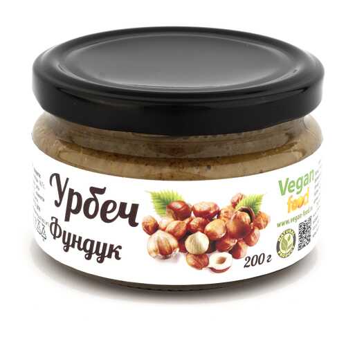 Урбеч Vegan-food из ядер фундука 200 г в Билла