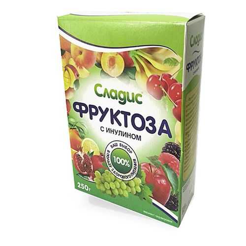 Фруктоза кристаллическая Cладис с инулином 250 г в Билла