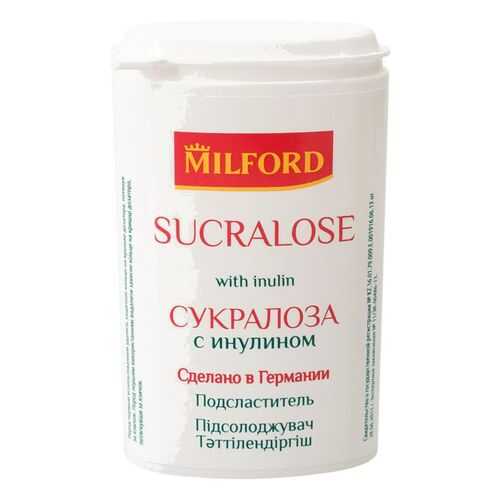 Подсластитель сукралоза Milford с инулином 22.2 г в Билла