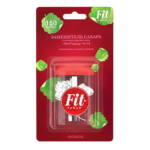 Заменитель сахара Fit Parad на основе сукралозы и стевии №19 в Билла