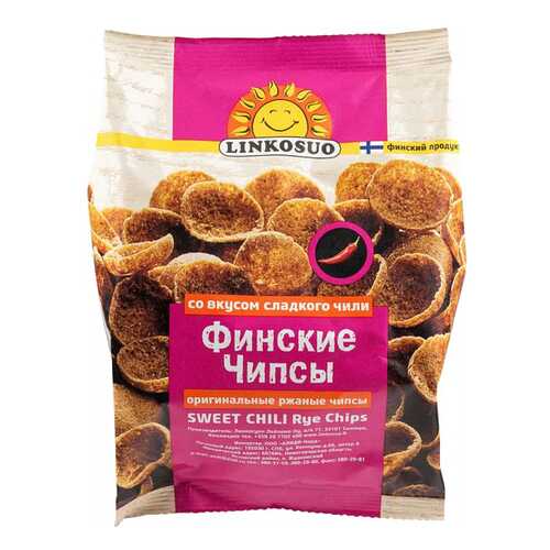 Чипсы ржаные Linkosuo финские со вкусом сладкого чили 120 г в Билла