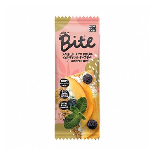 Хлебцы хрустящие c амарантом, кукурузно-рисовые Bite 30 г в Билла