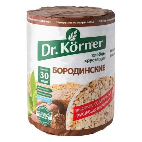Хлебцы хрустящие Dr.Kоrner бородинские 100 г в Билла