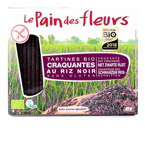 Хлебцы Pain des fleurs диетические из черного риса Euro-Nat 150 г в Билла