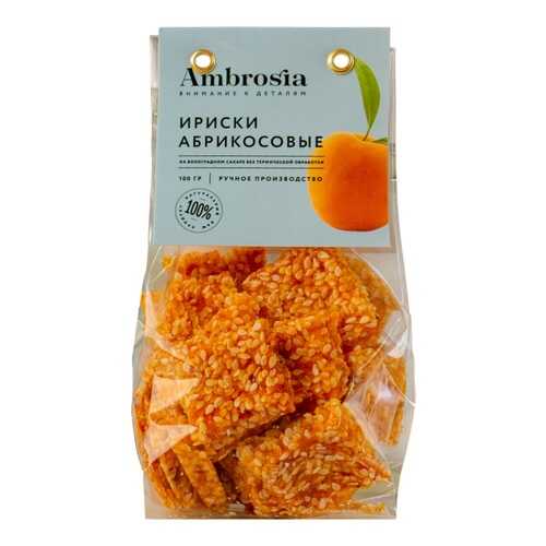 Ириски Ambrosia Абрикосовые 100г Россия в Билла