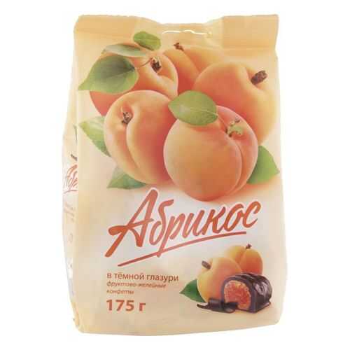 Конфеты фруктово-желейные Good Food абрикос в темной глазури 175 г в Билла