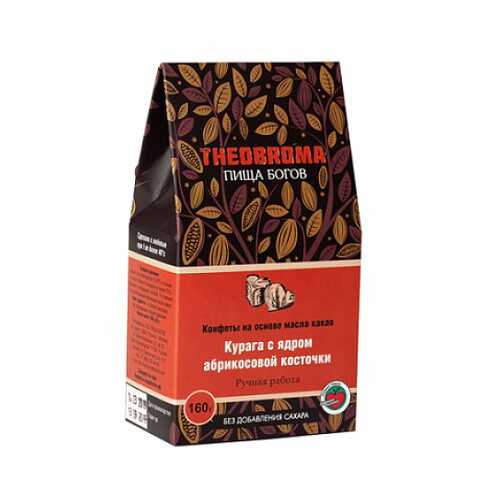 Конфеты Курага с ядром абрикосовой косточки Theobroma Пища Богов 160 г в Билла