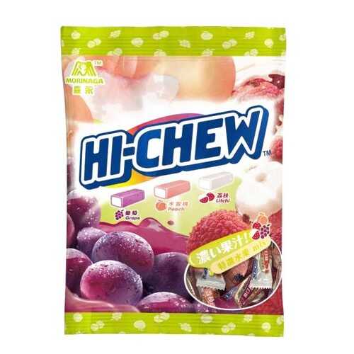 Жевательные конфеты Morinaga Hi-chew виноград-зеленое яблоко-клубника 110 г в Билла