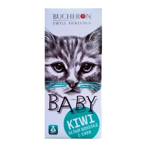 Шоколад Bucheron baby белый с кусочками киви 50 г в Билла