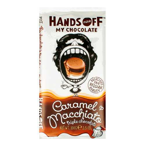 Шоколад Hands off my chocolate карамель и маккиато 100 г в Билла