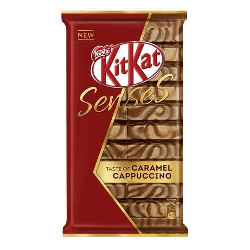 Шоколад Kit-Kat senses со вкусом капучино и карамели с хрустящей вафлей 112 г в Билла