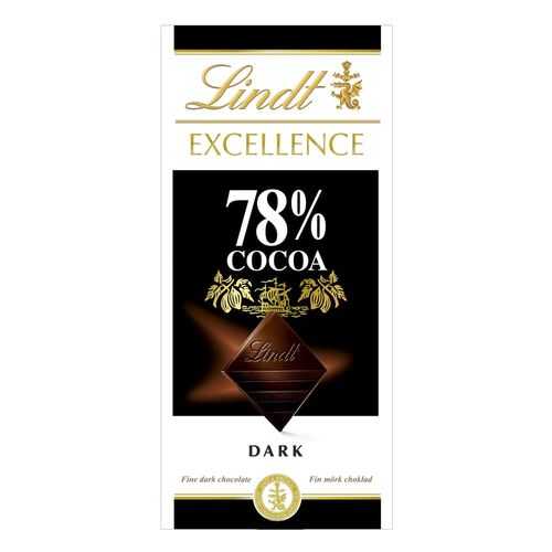 Шоколад Lindt excellence 78% какао 100 г в Билла