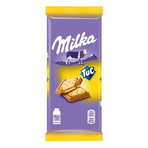 Шоколад MILKA Mini Tuc печенье/шоколад 87г*5 шт в Билла