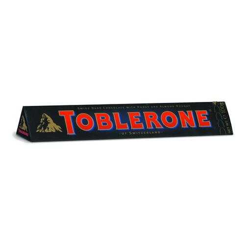 TOBLERONE шоколад горький с медово-миндальной нугой 100г по 20шт в Билла
