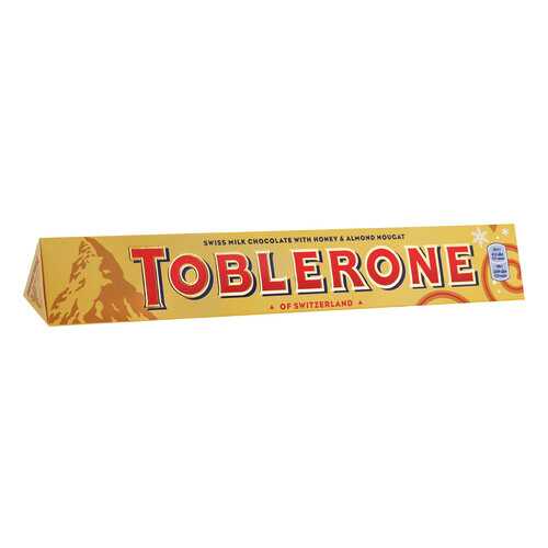 TOBLERONE шоколад молочный медово-миндальная нуга 200г в Билла