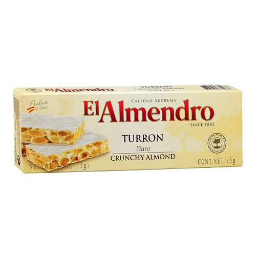 Туррон El Almendro миндальный хрустящий 75 г в Билла