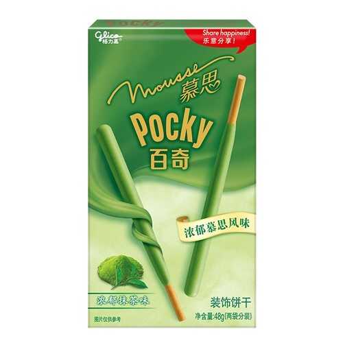 Палочки Glico Pocky со вкусом мусса из зеленого чая Матча 48 г в Билла