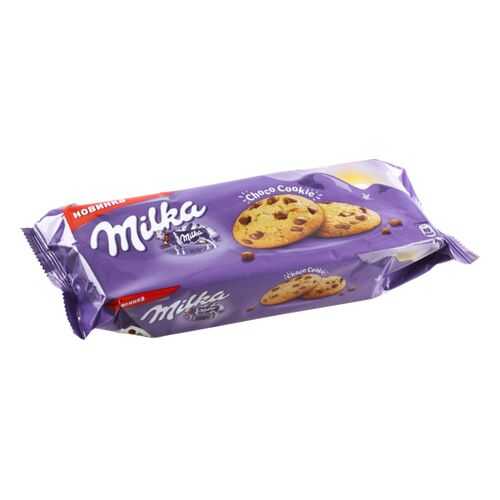 Печенье Milka с кусочками молочного шоколада 168 г в Билла