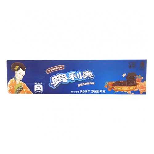 Печенье Oreo с начинкой личи и розы 95г в Билла