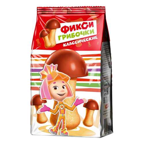 Печенье затяжное Фиксики грибочки классические 90 г в Билла