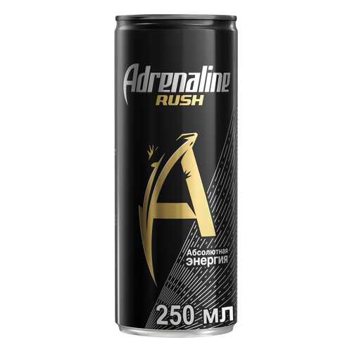 Напиток энергетический Adrenaline rush абсолютная энергия жестяная банка 0.25 л в Билла