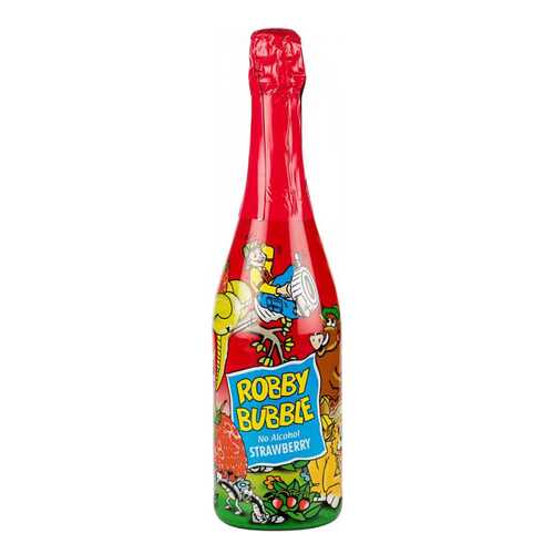 Напиток Robby Bubble сильногазированный земляника 0.75 л в Билла