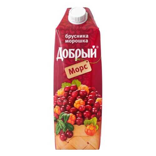 Морс брусника-морошка Добрый 1 л в Билла