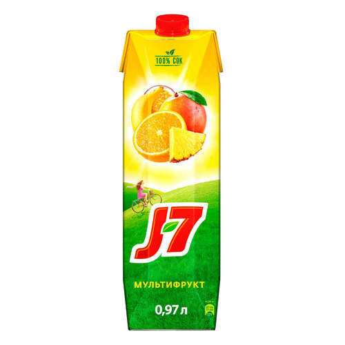 Нектар J-7 Мультифрукт с мякотью 970мл в Билла