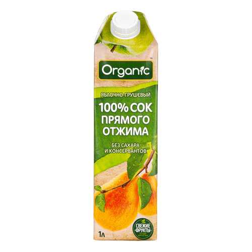 ORGAN'C Яблочно-грушевый сок прямого отжима, 1л в Билла