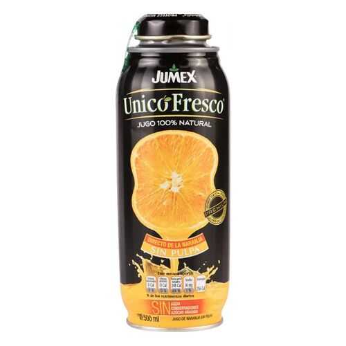 Сок апельсин Jumex unico fresco jugo naranja sin pulpa 500 мл в Билла