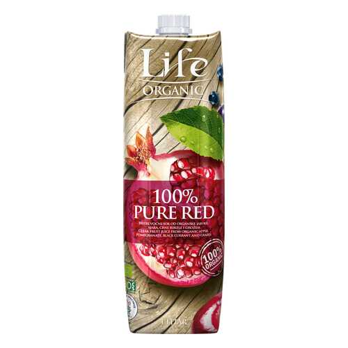 Сок Life premium Pure red мультифруктовый био organic 1 л в Билла